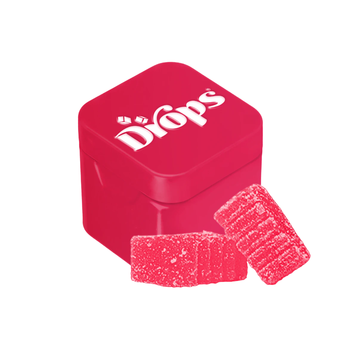 Drops - Cherry (100 Sheep) (I) | 2pk Dreamy (50mg THC) Live Rosin Jellies | Drops Main Image