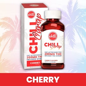 Chill - Cherry THC Syrup 200MG