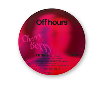 OFF HOURS - Cherry Berry Offline Rest Gummies | CBD + CBN Enhanced | 10pack