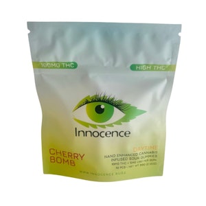 Innocence Cannabis - Innocence Cannabis | Cherry Bomb HIGH THC Daytime | Gummy |