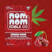 Nom Nom Edible Co. | Cherry Bomb | 200mg Gummies