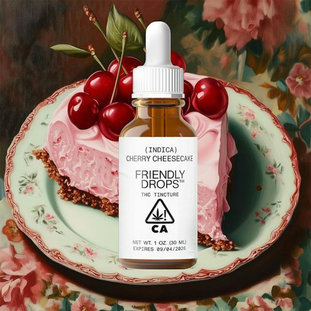 Friendly Brand Cherry Cheesecake Full Spectrum Tincture 30ml (1000mg)