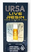 URSA 1g Cherry Cookies Live Resin Cartridge