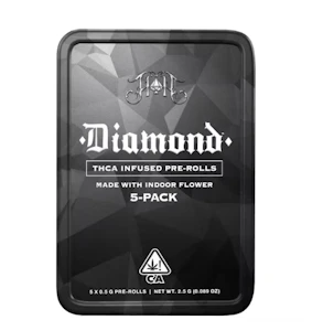 HEAVY HITTERS - Heavy Hitters Infused 5pk Prerolls 2.5g Cherry Fritter