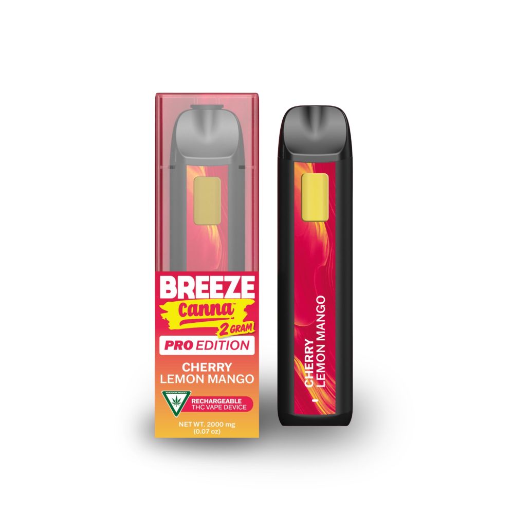 Cherry Lemon Mango 2g PRO Disposable - BREEZE CANNA