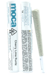 MOCA Joints - MOCA Joints - 1g Pre-Roll - Cherry Lime Runtz