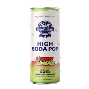 Pabst Labs - Cherry Limeade | High Seltzer 12oz (Single) 10mg THC | Pabst Labs