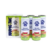 PABST Blue Ribbon Cherry Limeade Cannabis Infused High Soda Pop 4-Pack 48oz 100mg