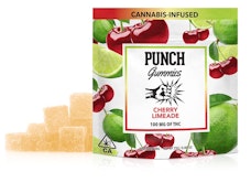 Punch Edibles Cherry Limeade Gummies 100mg