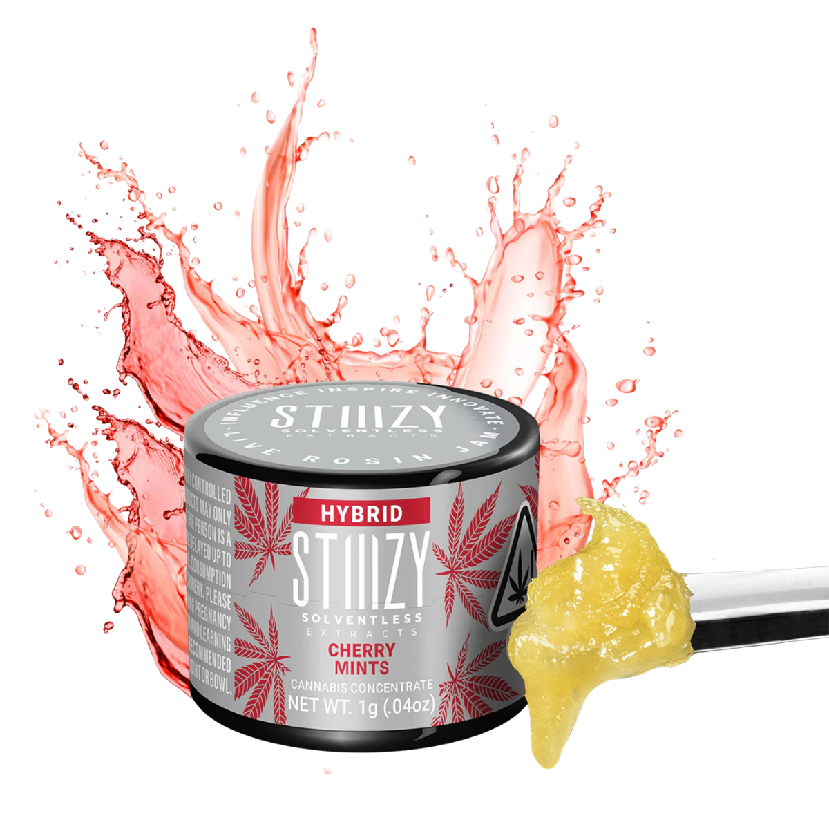 STIIIZY - Cherry Mintz | 1g Live Rosin Jam (H) | Stiiizy Main Image