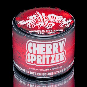 TRILOGY 710 - Cherry Spritzer  77.17% THC | Trilogy 710 | Premium Live Rosin 1g