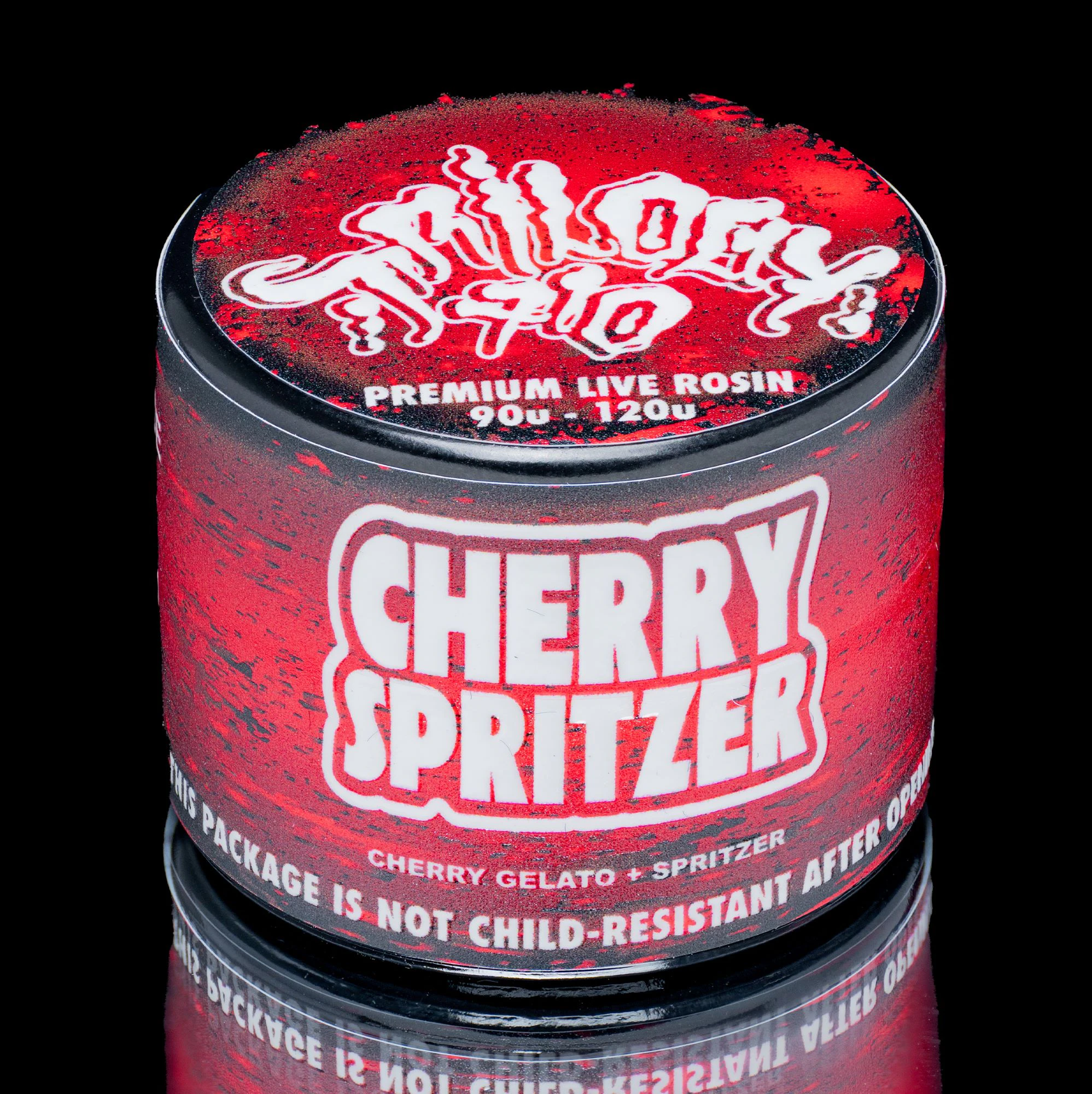Trilogy 710 - Cherry Spritzer  77.17% THC | Trilogy 710 | Premium Live Rosin 1g Main Image
