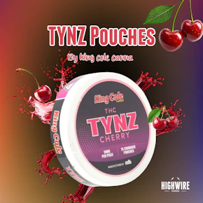King Cole TYNZ Cherry Pouches 150mg (15x10mg)
