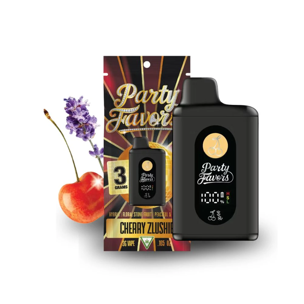 Party Favors - Cherry Zlushie 3g Juicebox Disposable - PARTY FAVORS Main Image