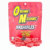 Organic Mechanic- Cherry 200mg Hash Rosin Gummies