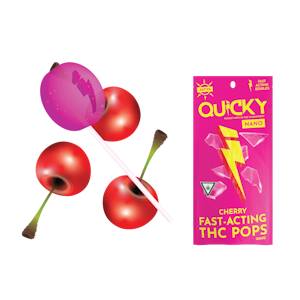 Choice - Quicky Pops - Cherry (Sativa) - 10mg