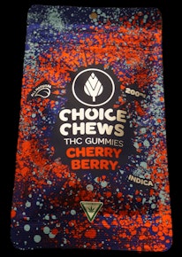 Choice Chews - Cherry Berry Gummies (Indica) - 200mg