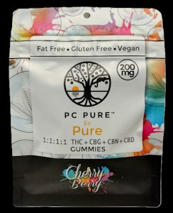 PC PURE - CHERRY BERRY FULL SPECTRUM GUMMY- 20mg/pc - PC PURE
