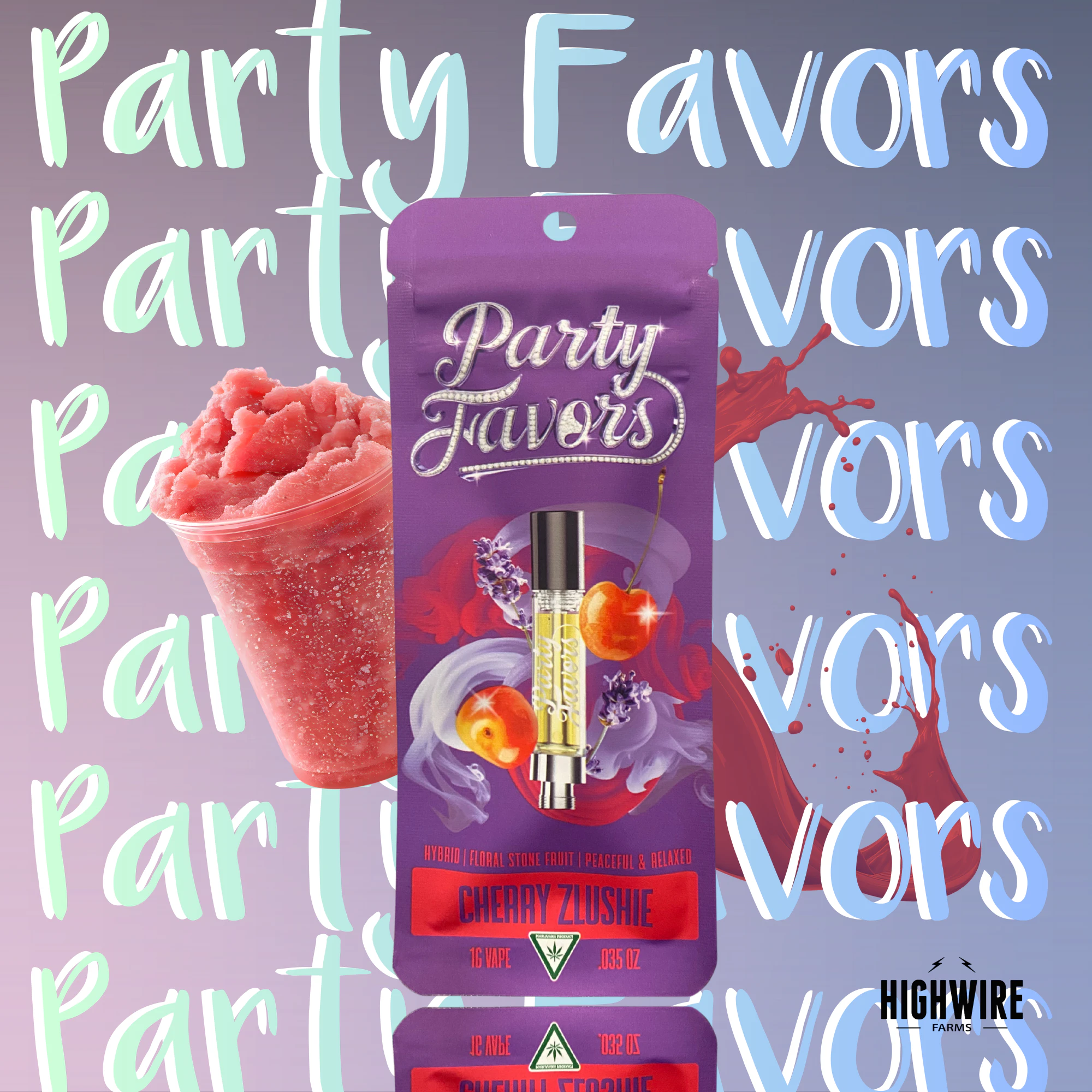 Party Favors - Party Favors Cart Cherry Zlushie 1g Main Image