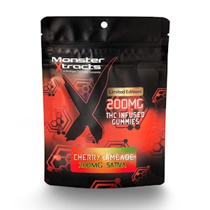 MONSTER XTRACTS - GUMMY - CHERRY LIMEADE - 20mg/pc - MONSTER X