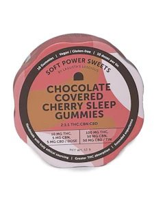 Soft Power Sweets - Chocolate Covered Cherry | Edible | 10mg x 10pk | Soft Power Sweets