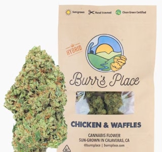 BURR'S PLACE - Burr's Place Chicken & Waffles 1/2 PD 31%