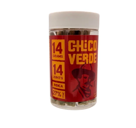 Chico Verde - Chico Verde | Black Jack | Pre-Roll 14pk | 14g Main Image