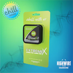 Chill Medicated Extreme Body Rub TO GO 250MG THC 250MG CBD