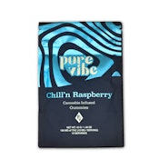 Chill'n Raspberry | Gummies | 100mg/10 Pieces | Pure Vibe