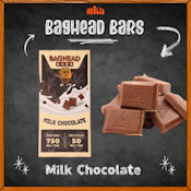 BAGHEAD BOYS | MILK CHOCOLATE | CHOCOLATE BAR - 750 MG