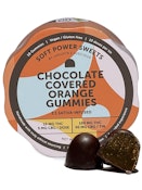 Chocolate Covered Orange | Gummies | 100mg/10 Pieces | Soft Power Sweets