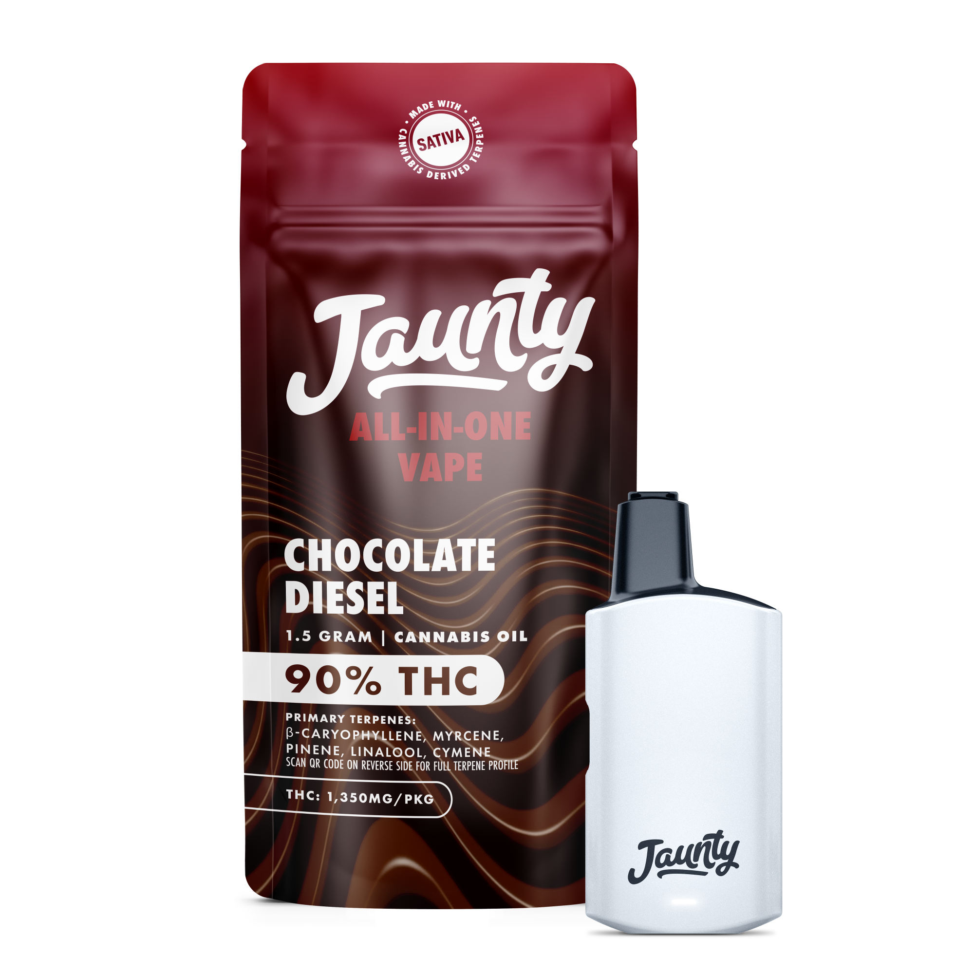 Chocolate Diesel (Palms) All-in-One - 1.5g Vape