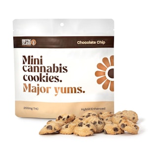 HIPPIE BLISS - Chocolate Chip Cookies - 20 Cookies