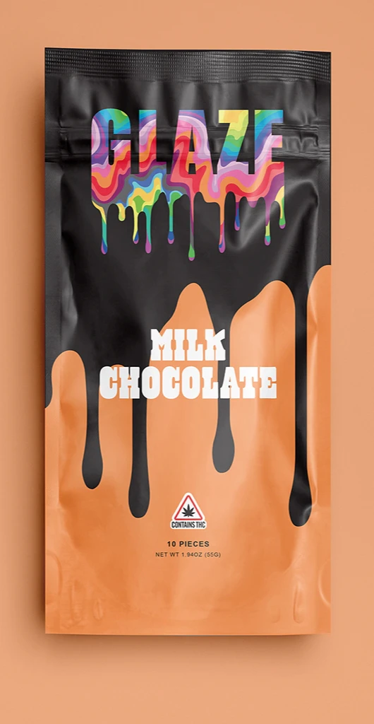 Glaze - Glaze | Milk Chocolate | 200mg Chocolate Bar Main Image