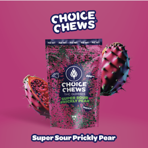 Choice Chews - Choice Chews - Super Sour Prickly Pear (Indica) - 200mg