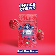Choice Chews - Red Raz Haze (Sativa) - 100mg