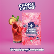 Choice Chews - Strawberry Lemonade Gummies (Sativa) - 100mg