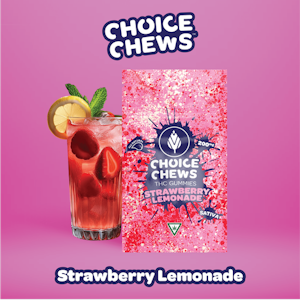 Choice Chews - Choice Chews - Strawberry Lemonade Gummies (Sativa) - 100mg