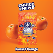 Choice Chews - Sunset Orange Gummies (Sativa) - 200mg