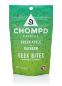 Green Apple Rainbow, Gummy Clusters, 10 Pack