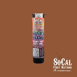 SoCal First Nations - So Cal 2pk 1g PR- Citrus Berry Bliss