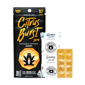 Citrus Burst (S) | 100mg Single Gummy | Emerald Sky