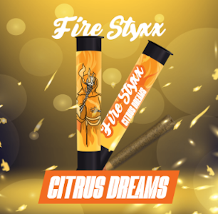 GLORIOUS CANNABIS - Fire Styxx 1G | Citrus Dreams | Glorious Cannabis Co.