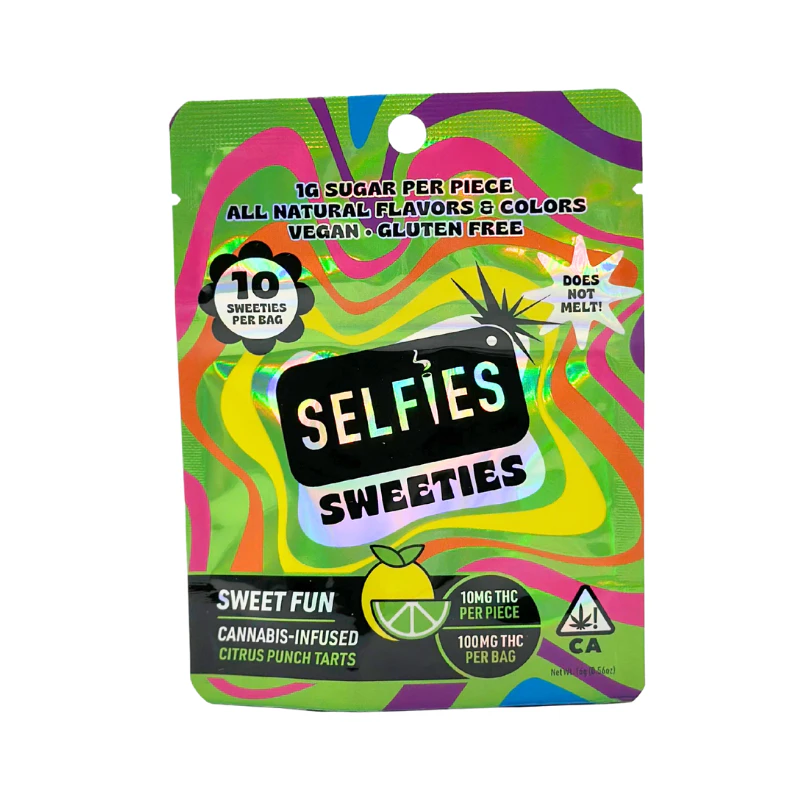 SELFiES - Selfies - Sweeties - Citrus Punch Tarts - Edible - 10pk - 100mg Main Image