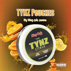 King Cole TYNZ Citrus Pouches 150mg (15x10mg)
