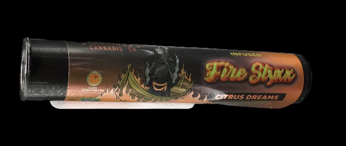 GLORIOUS CANNABIS - Glorious Cannabis Co. - Fire Styxx 1g Infused Pre-Roll - Citrus Dreams