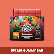 CITY ROOTS: Strawberry Gummy Bar 1 Piece/100mg (S)