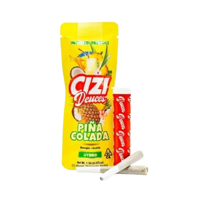 Cizi - Pina Colada Deuces Infused Preroll 2pk 1.5g