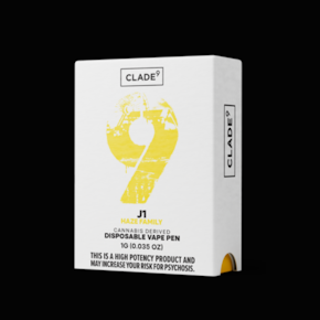 Clade9 | J1 Disposable Vape | 1g