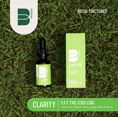Botanist | Clarity 1:1:1 THC:CBD:CBG | 100mg